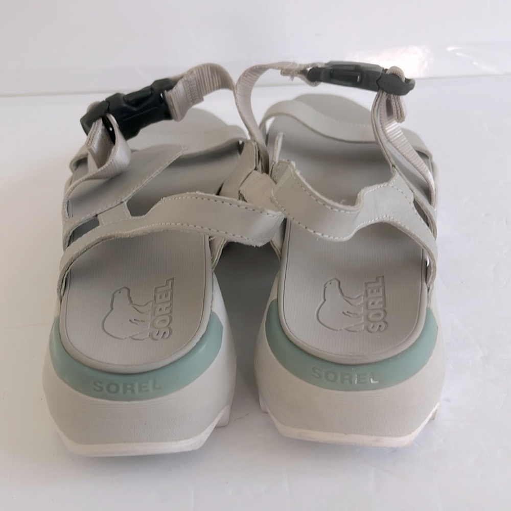 SOREL Women’s Kinetic Impact Sling Sporty LEATHER Sandal Shoes Size 11 - Picture 12 of 16